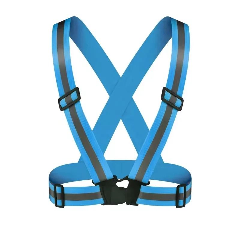 Adjustable Reflective Safety Vest Lightweight Night Visibility Running And Cycling Gear 2