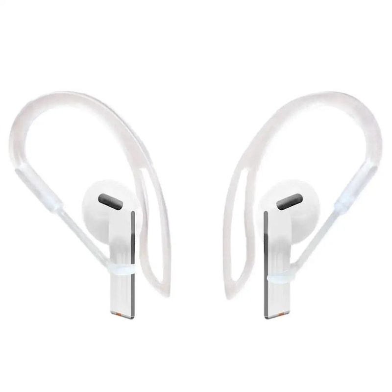 Galaxy Buds 3 Ear Hook Anti Loss Strap With Keychain Holder Soft Silicone Fit 5