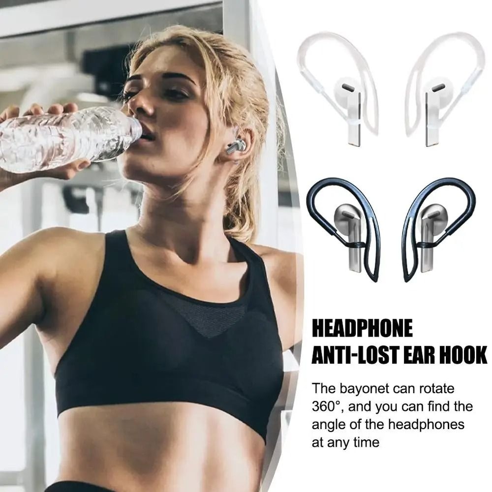 Galaxy Buds 3 Ear Hook Anti Loss Strap With Keychain Holder Soft Silicone Fit 9