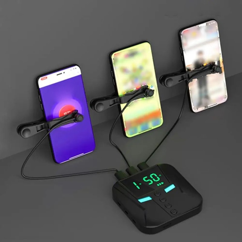 Auto Screen Clicker Multi Point Phone Tapper Silent Fast Touch Device 0