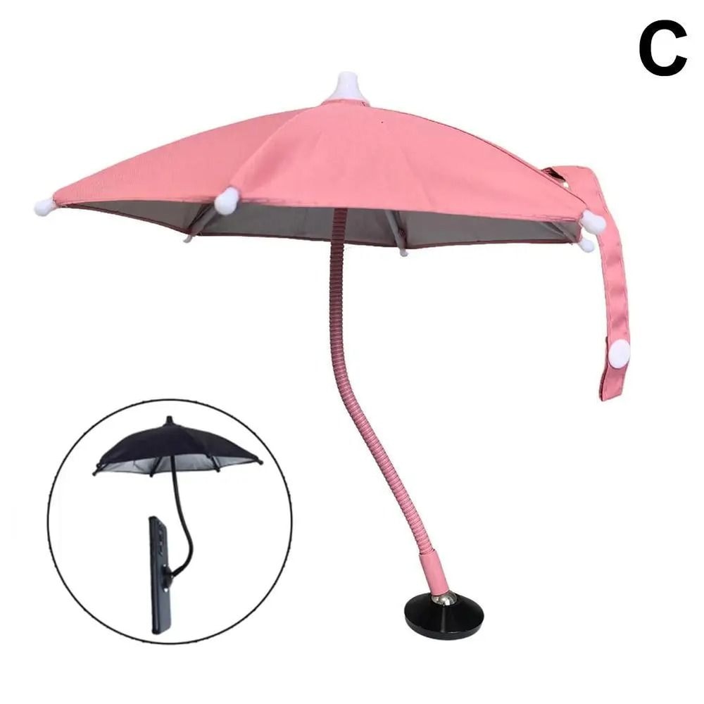 Magnetic Phone Umbrella Anti Glare Sun Shade With 360 Rotating Holder 3