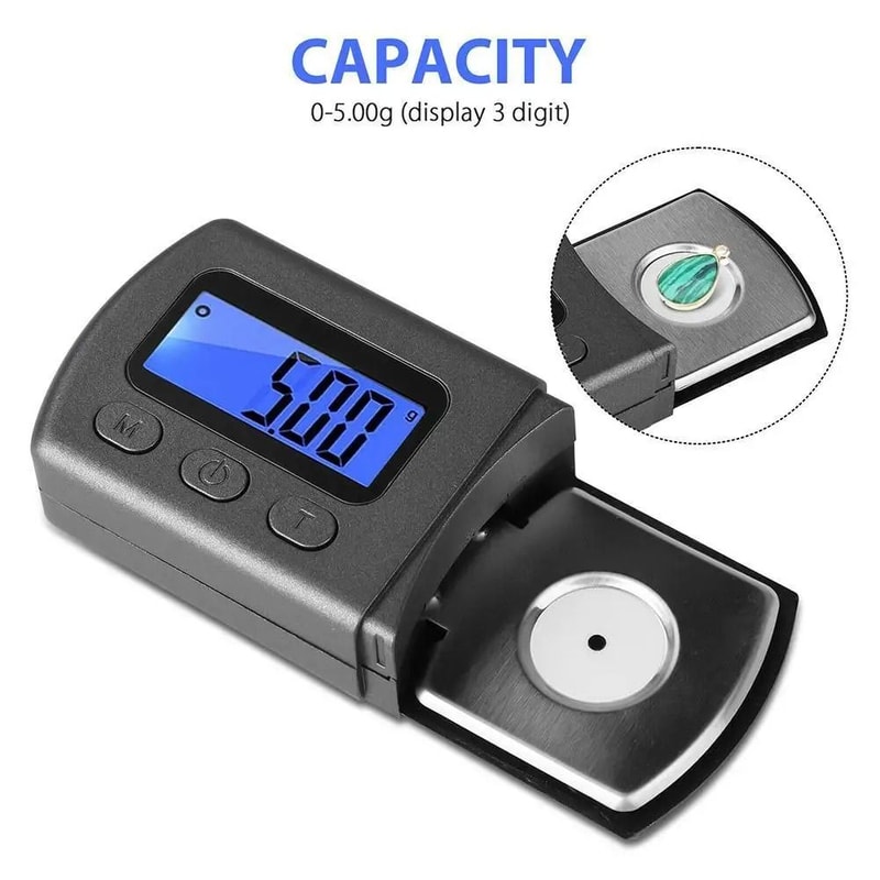 Digital Turntable Stylus Scale Needle Pressure Gauge For Vinyl Record Players 4
