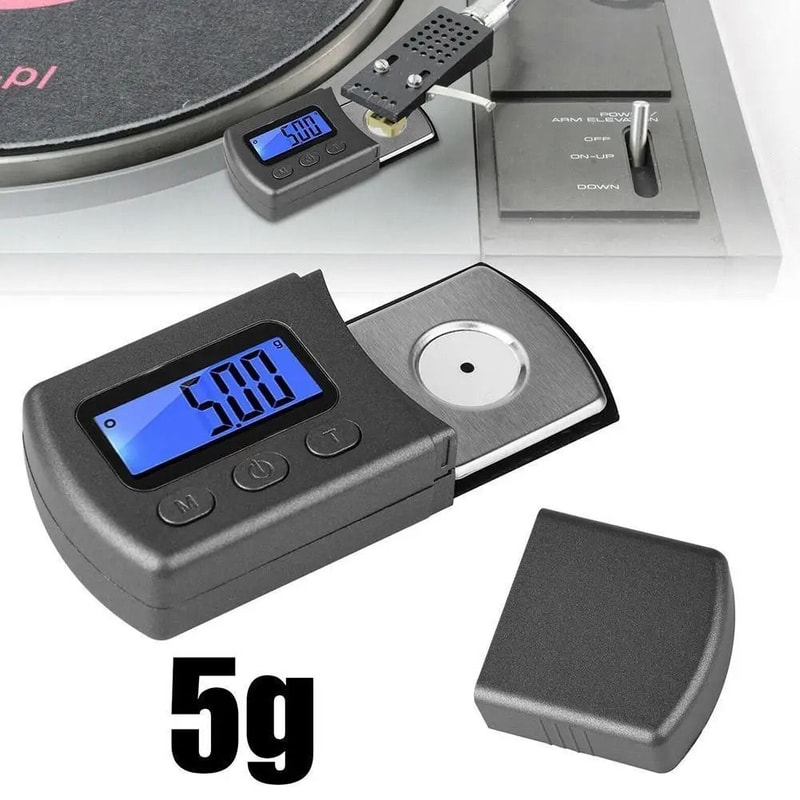 Digital Turntable Stylus Scale Needle Pressure Gauge For Vinyl Record Players 6