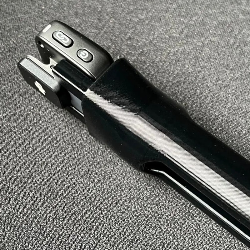 DJI Mic Mini Adapter Wireless Microphone Handle Handheld Interview Grip 7