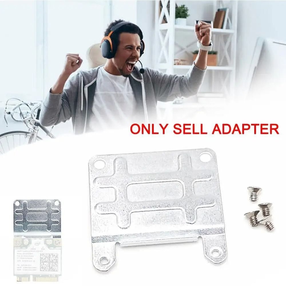 Mini PCIe Bracket Half Height To Full Height Adapter Wireless Card Mount 4