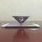 3D Hologram Phone Projector Pyramid Display Stand For Smartphones 4