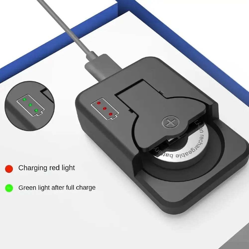 USB C Rechargeable Coin Battery LIR2032 Button Cell Replacement 3