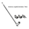Telescopic FM DAB Antenna 35mm Radio Aerial With Adapter Set 1
