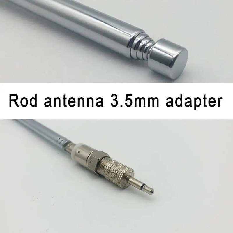 Telescopic FM DAB Antenna 35mm Radio Aerial With Adapter Set 3