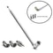 Telescopic FM DAB Antenna 35mm Radio Aerial With Adapter Set 4
