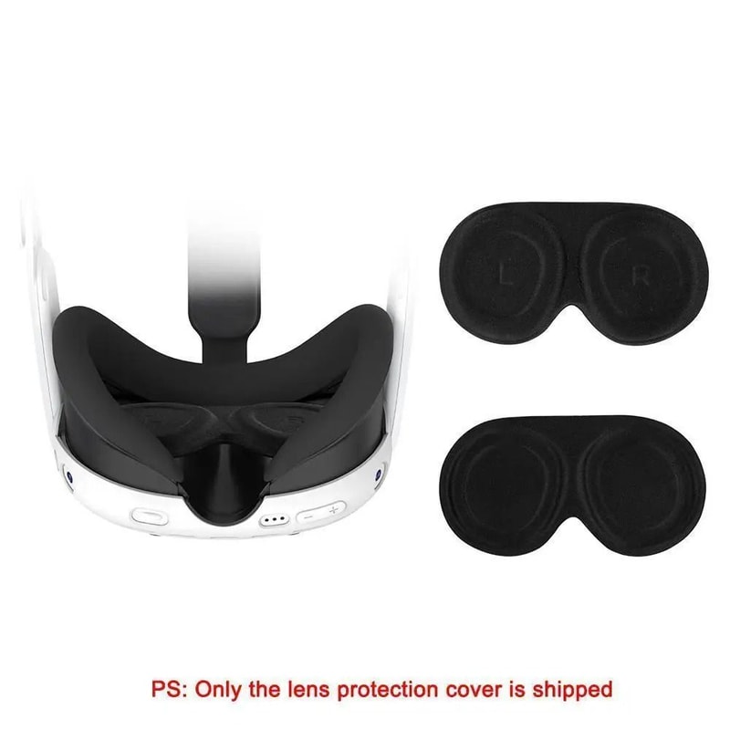 Meta Quest 3 VR Lens Protector Cover Anti Scratch Dustproof Lens Cap 6
