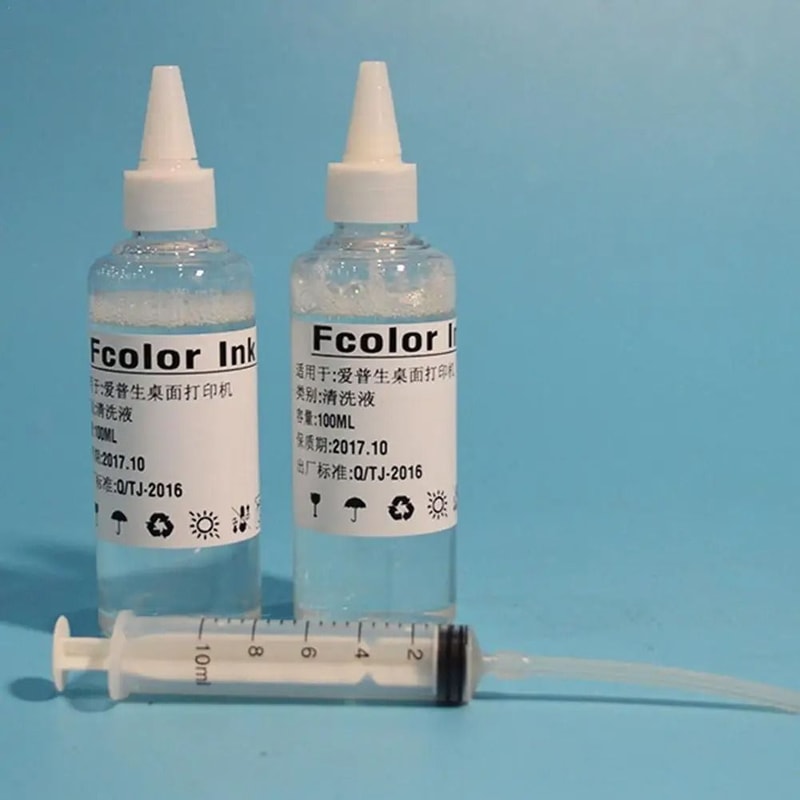 DTF Printer Cleaning Solution 100ml Ink Head Cleaner For PET Film Printing 5