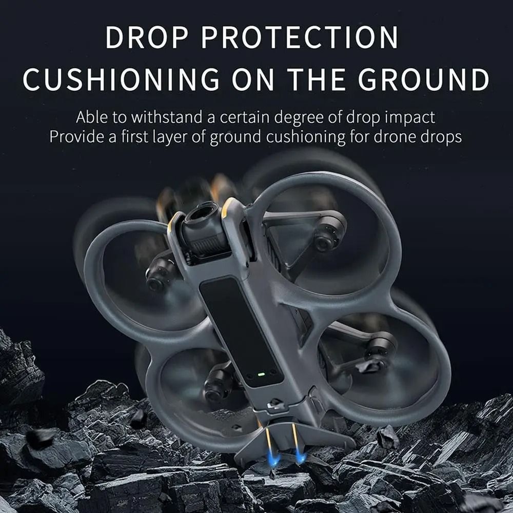 DJI Avata 2 Rear Wing Tail Fin With Battery Buckle Drag Reduction Upgrade 2