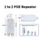 IP66 Waterproof POE Repeater 2 Port Outdoor POE Extender For Security Cameras 1