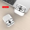 AirPods 4 Metal Mesh Dust Proof Stickers Earbud Grill Protector Set 8