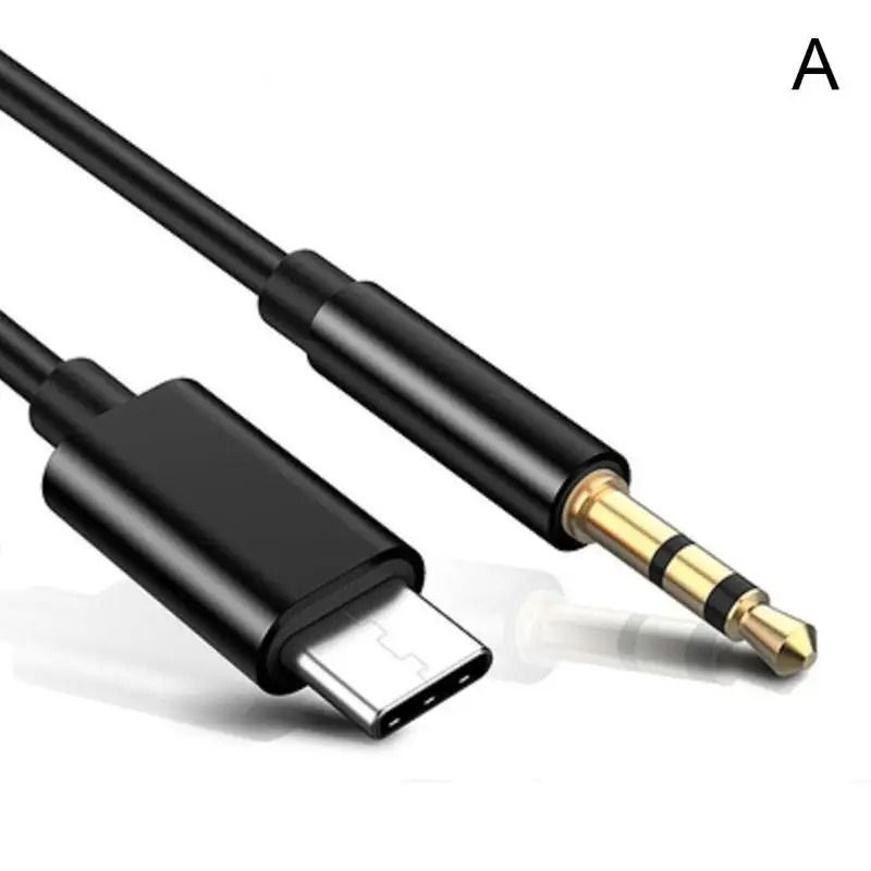 USB C To 35mm Audio Cable Type C Aux Adapter Headphone Jack Converter 1