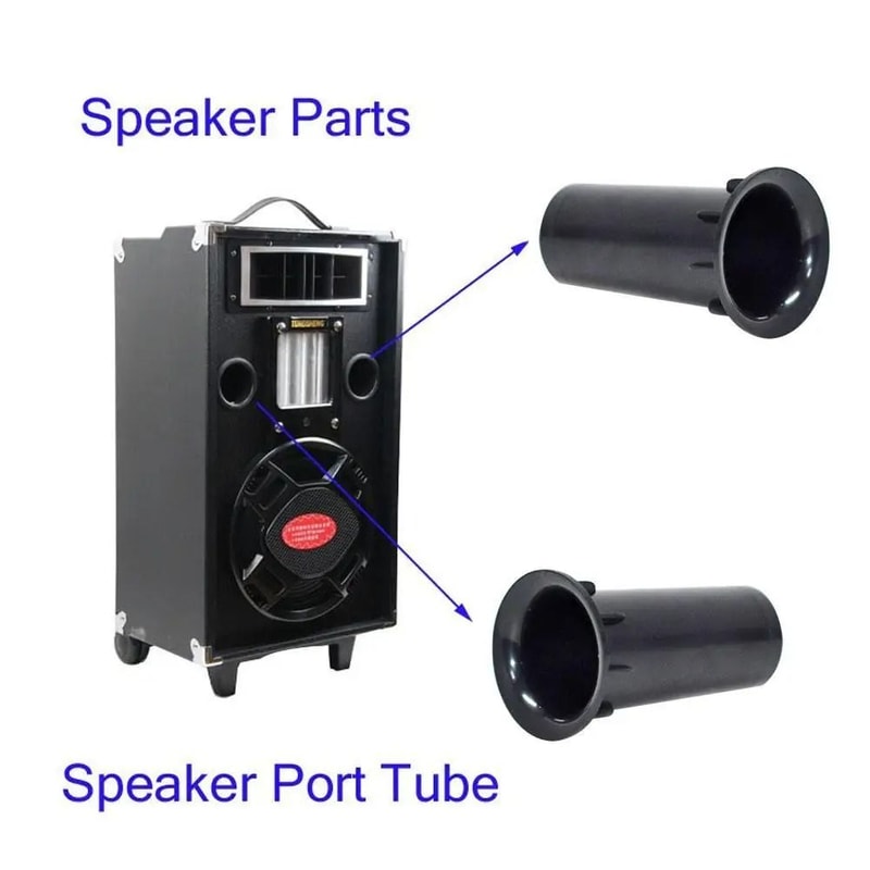 Speaker Port Tube Bass Reflex Subwoofer Air Port For Speaker Cabinet 6
