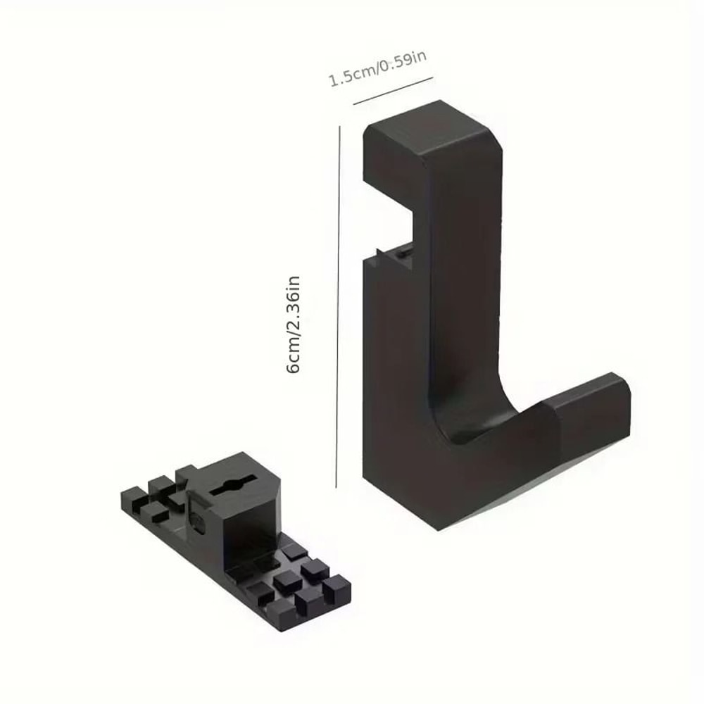 4 Piece Acoustic Panel Hooks No Drill Wall Storage Hooks For Soundproof Panels 1