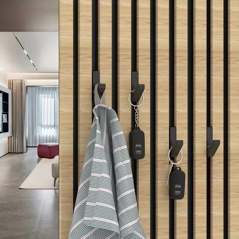 4 Piece Acoustic Panel Hooks No Drill Wall Storage Hooks For Soundproof Panels 3