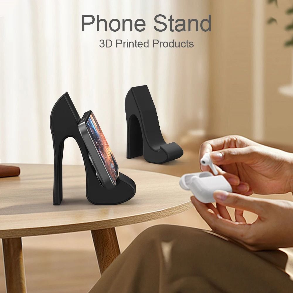 High Heel Phone Stand Holder Cute Desk Mobile Phone Stand 2