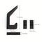 3 Piece Acoustic Panel Hooks No Drill Soundproof Panel Mounting Hangers 1