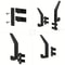 3 Piece Acoustic Panel Hooks No Drill Soundproof Panel Mounting Hangers 5