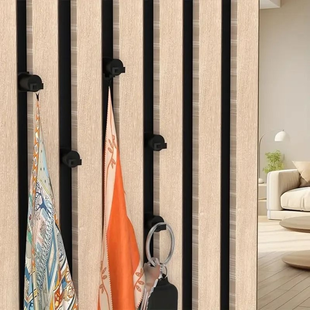 Heavy Duty Acoustic Panel Hooks No Drill Wall Mount Storage Hangers 6