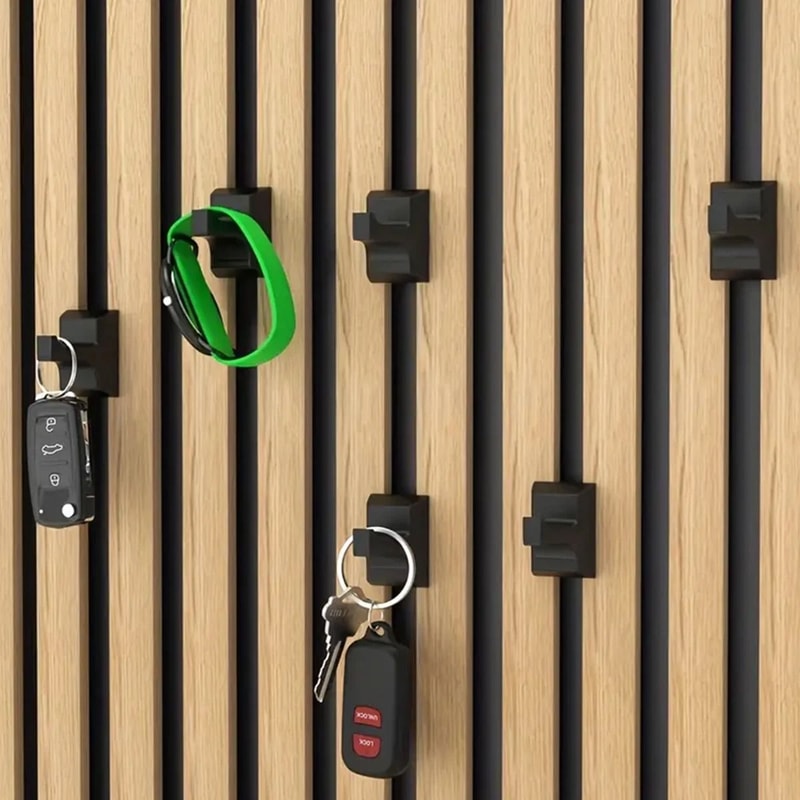 Heavy Duty Acoustic Panel Hook No Drill Mount For 13mm Soundproof Panels 0