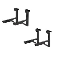 4 piece heavy duty acoustic panel brackets soundproof panel mount set