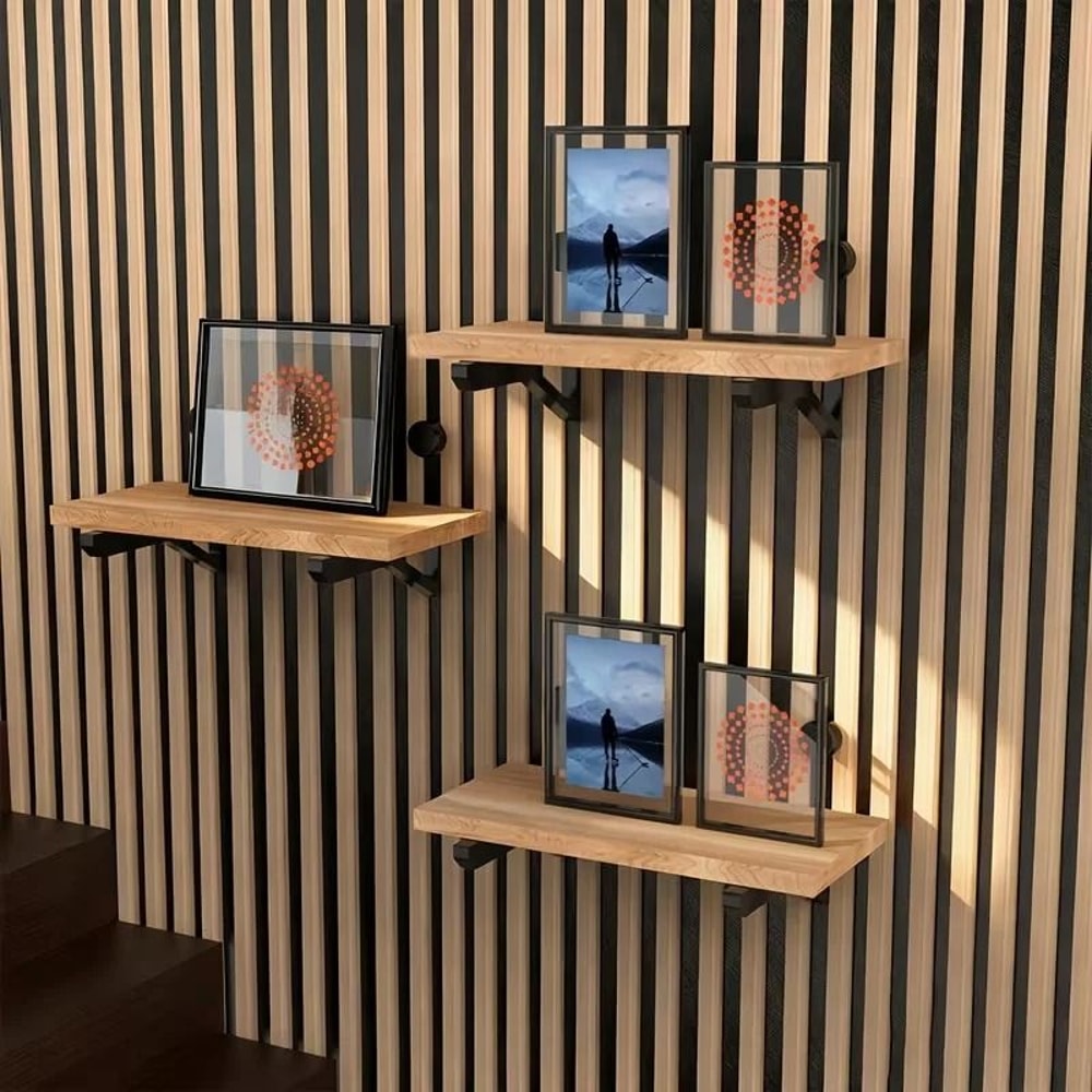 4 Piece Heavy Duty Acoustic Panel Brackets Soundproof Panel Mount Set 4