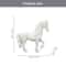 Elegant Horse Figurine Decor Modern Desk And Home Statue Ornament 1