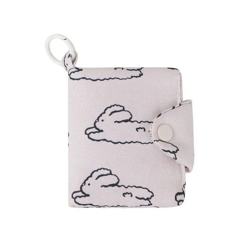 Cute Floral Coin Purse Card Holder Wallet Small Korean Style Mini Pouch 2