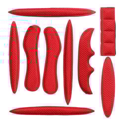 27 piece helmet padding kit universal foam pads replacement for cycling and motorcycle helmets