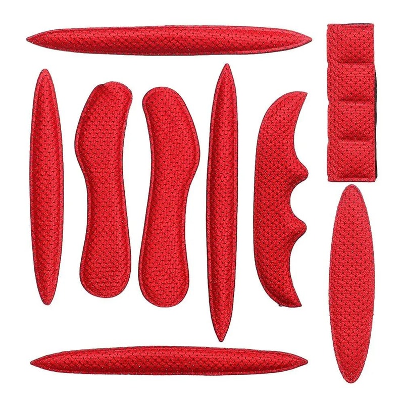 27 Piece Helmet Padding Kit Universal Foam Pads Replacement For Cycling And Motorcycle Helmets 0