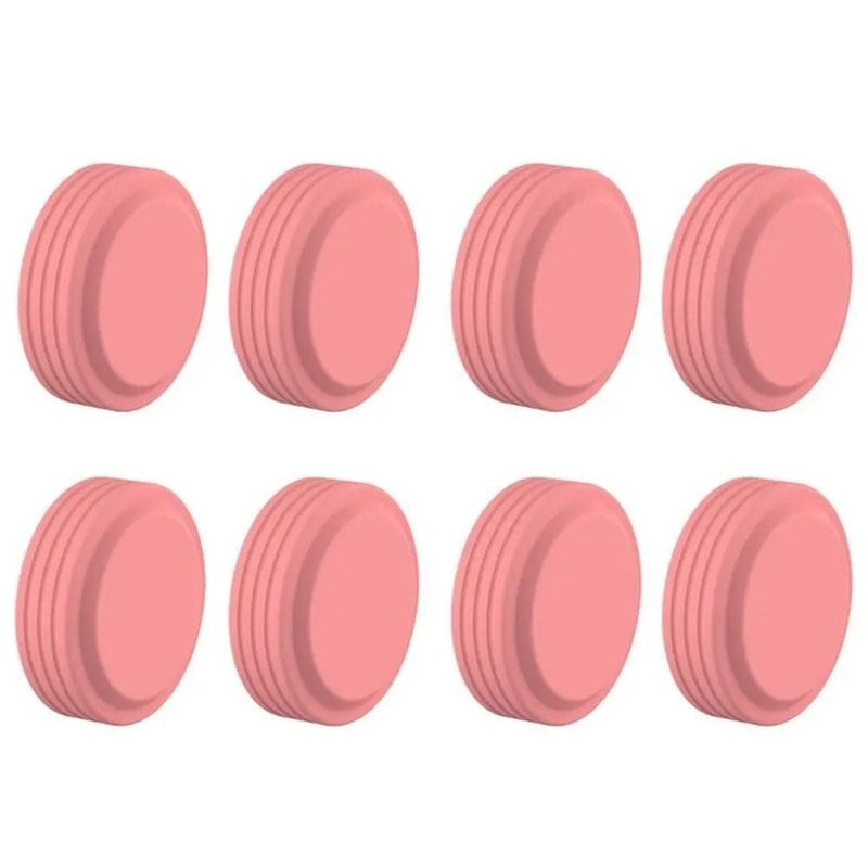 Silent Glide 8 Pcs Silicone Luggage Wheel Covers Set Durable Luggage Wheel Covers For Smooth Quiet 3