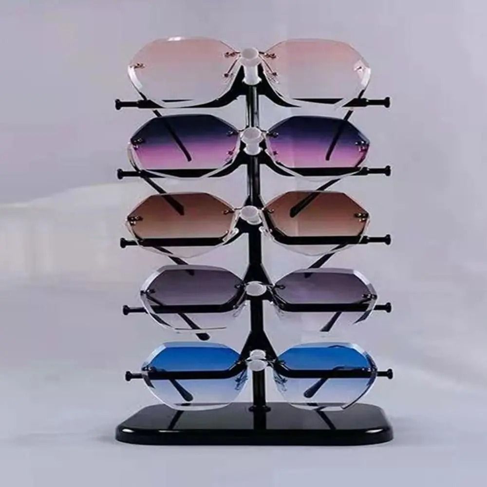 Space Saving Glasses Display Stand Multi Layer Sunglasses Organizer Rack For Eyewear Storage 0