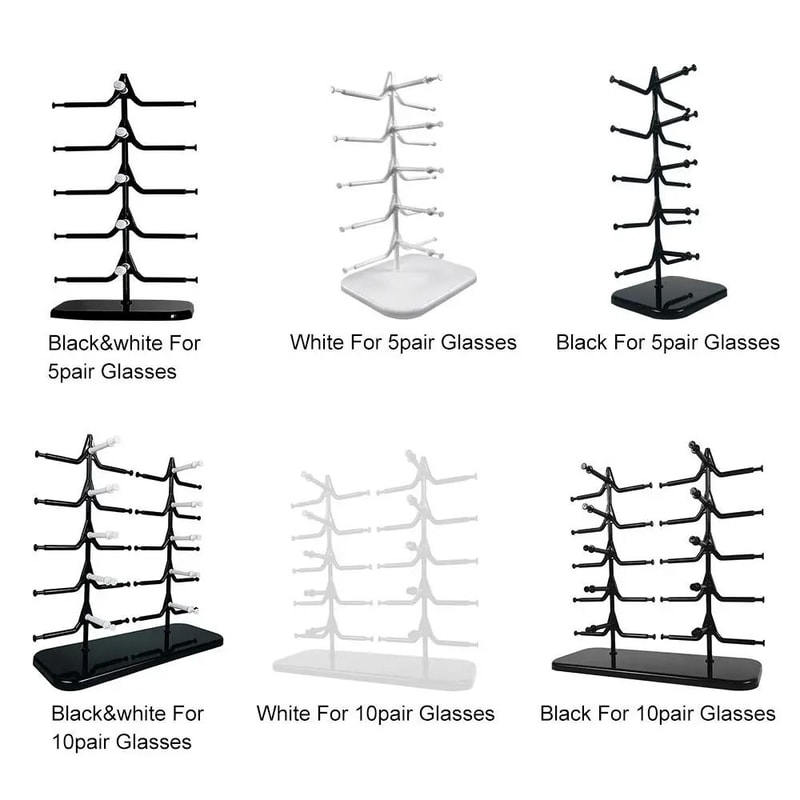 Space Saving Glasses Display Stand Multi Layer Sunglasses Organizer Rack For Eyewear Storage 7