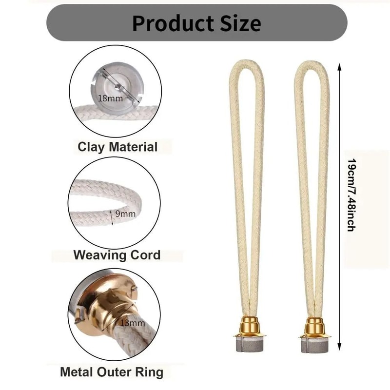 Universal Catalytic Burner Wick Replacement Aromatherapy Lamp Wick For Fragrance Lamps 5