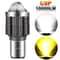 BA20D LED Motorcycle Headlight Bulb Hi Lo Motorbike LED Headlamp Bright Motorcycle Headlight 0