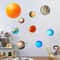Glow In The Dark Star Wall Stickers Luminous Planet Wall Decals For Kids Room Decor 5