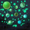 Glow In The Dark Star Wall Stickers Luminous Planet Wall Decals For Kids Room Decor 6
