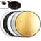 Portable 5 In 1 Photography Light Reflector Collapsible Photo Studio Reflector Disc 0