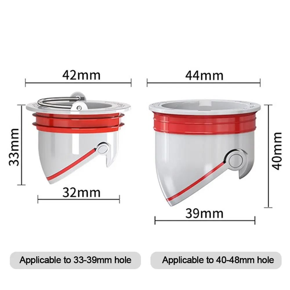 Anti Odor Floor Drain Core Kitchen Sink Drain Filter Shower Drain Strainer Protector 3