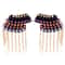 Punk Chain Tassel Shoulder Brooch Metal Epaulet Shoulder Pins Fashion Accessory Set 5