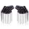 Punk Chain Tassel Shoulder Brooch Metal Epaulet Shoulder Pins Fashion Accessory Set 3