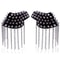 Punk Chain Tassel Shoulder Brooch Metal Epaulet Shoulder Pins Fashion Accessory Set 3