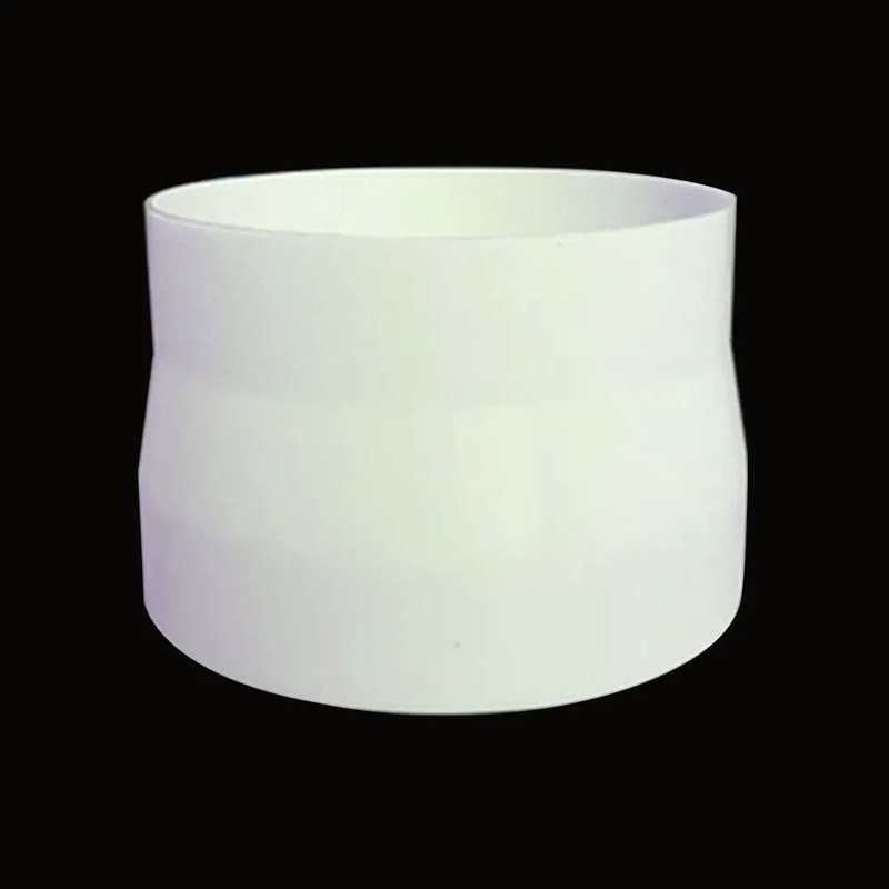 ABS Ventilation Pipe Reducer Adapter Durable Air Duct Connector For Vent Systems 4