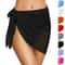 Sheer Chiffon Beach Sarong Cover Up Lightweight Bikini Cover Up Skirt Wrap 0