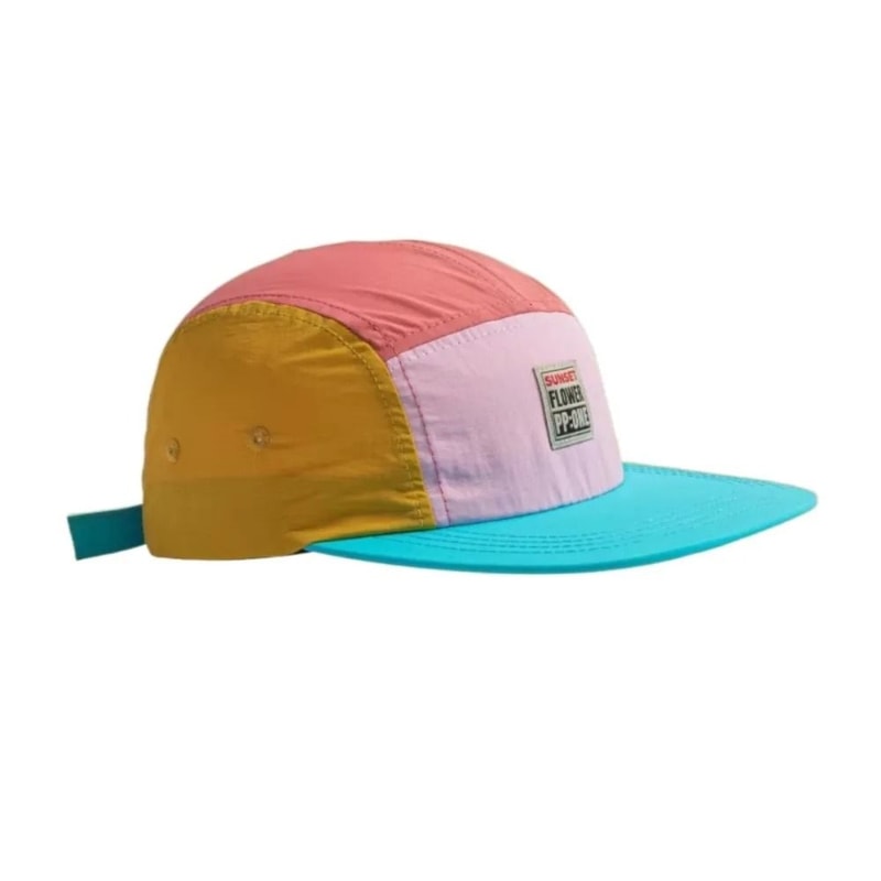 Retro 5 Panel Baseball Cap Quick Dry Breathable Flat Brim Unisex Streetwear Hat 2