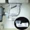 Odor Proof Sink Drain Pipe Kit Curved Kitchen Sink Drainage Pipe With Flexible Connector 6